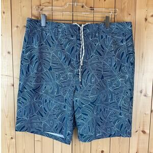 Men's Dockers Board Shorts, Turquoise Green - Size 34